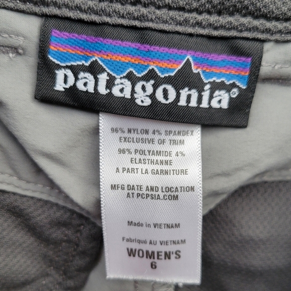 Patagonia Women's Quandary Nylon Blend Hiking Outdoor Water Resistance Pants - Picture 7 of 10